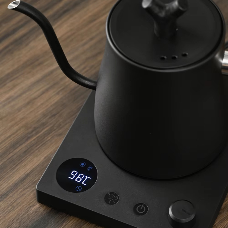Electric Kettle Temperature Control - Chaleira Elétrica Gooseneck de 1000ml em