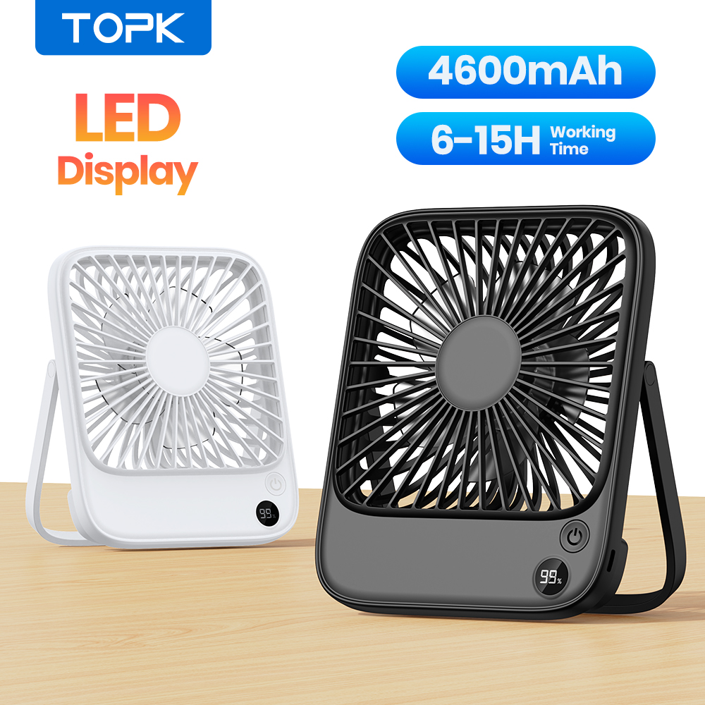 Portable Blender Usb Rechargeable - Topk ultra fino mini ventilador portátil