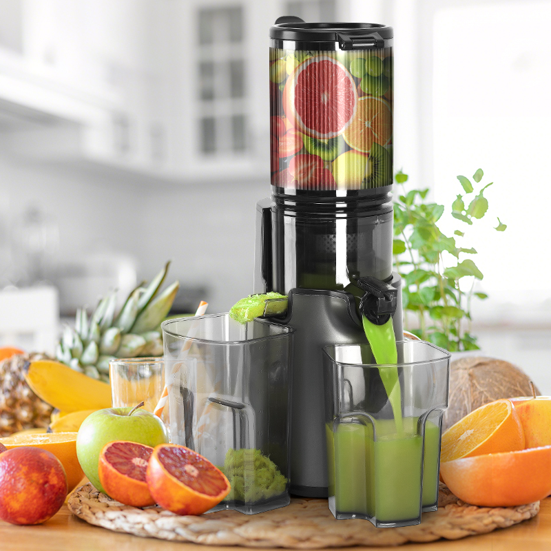 Electric Slow Juicer Cold Press - Espremedor de Frutas e Vegetais Tolife