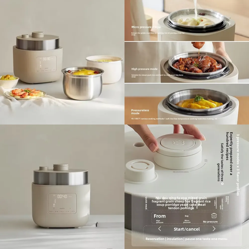 Smart Instant Pressure Cooker - Panela de Pressão Elétrica Multifuncional Inteligente