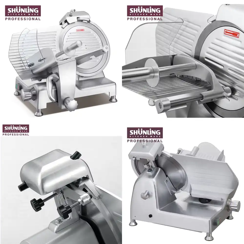 Automatic Meat Slicer Home - Nova Fatiadora de Carne Elétrica SHUNLING