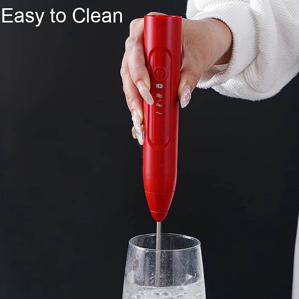 Electric Milk Frother Handheld - ABRE-Electric Milk Frother, espumador de leite