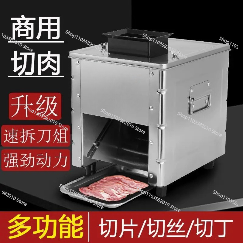 Automatic Meat Slicer Home - Fatiador e Moedor de Carne Elétrico