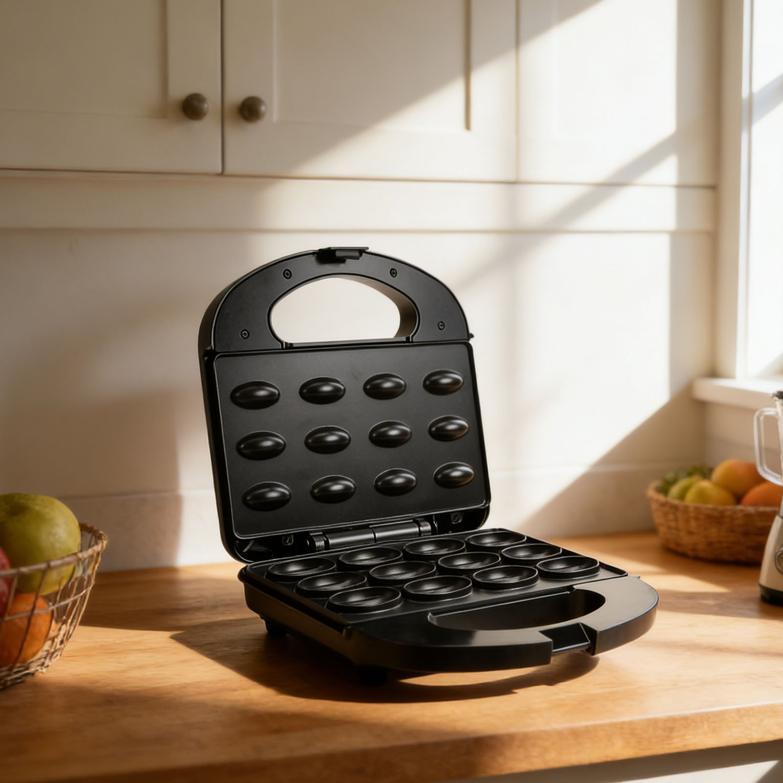 Máquina Elétrica Multifunciona - Mini Waffle Maker Machine avaliação e preço