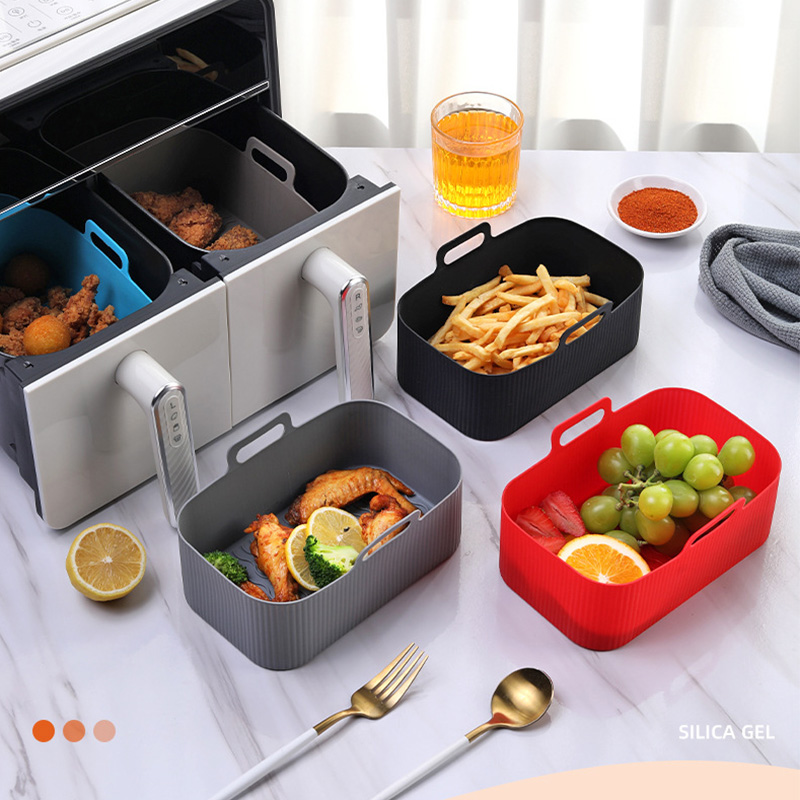 Acessórios De Fritadeira De Ar - Air Fryer Silicone Pot Liner avaliação e preço