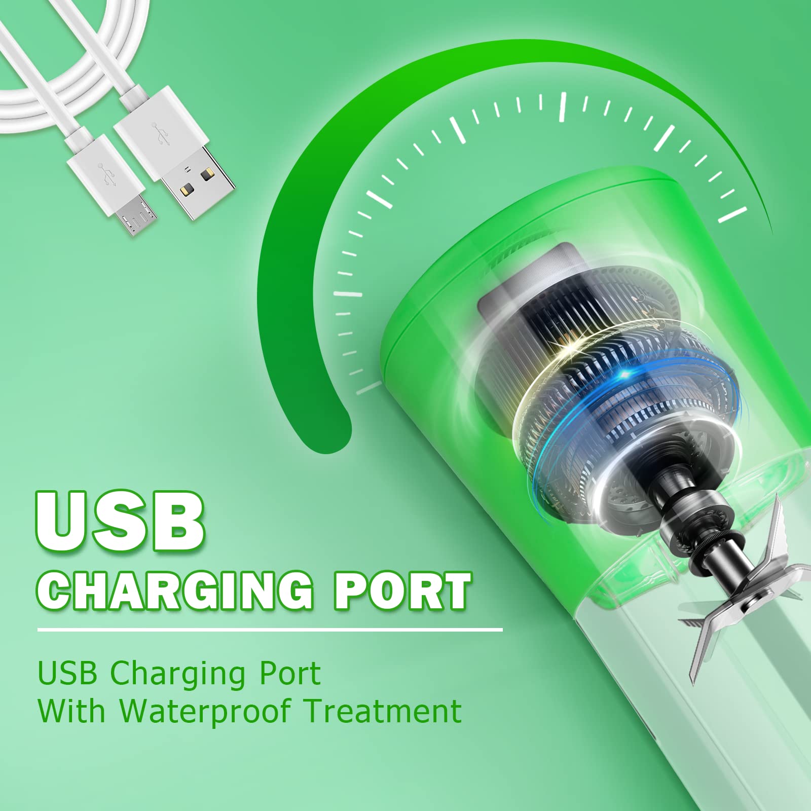 Portátil mini espremedor elétr - Portable Blender Usb Rechargeable avaliação e preço