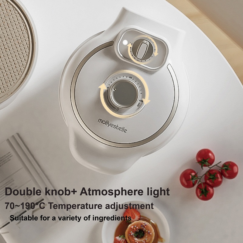 750w mini sanduicheira elétric - Mini Waffle Maker Machine avaliação e preço
