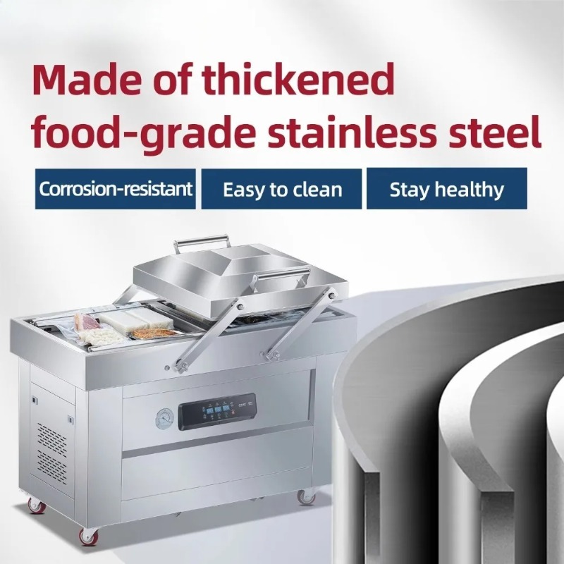 Máquina de Vácuo de Dupla Câma - Food Vacuum Sealer Machine avaliação e preço