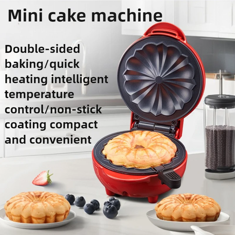 Máquina de Café da Manhã Domés - Mini Waffle Maker Machine avaliação e preço