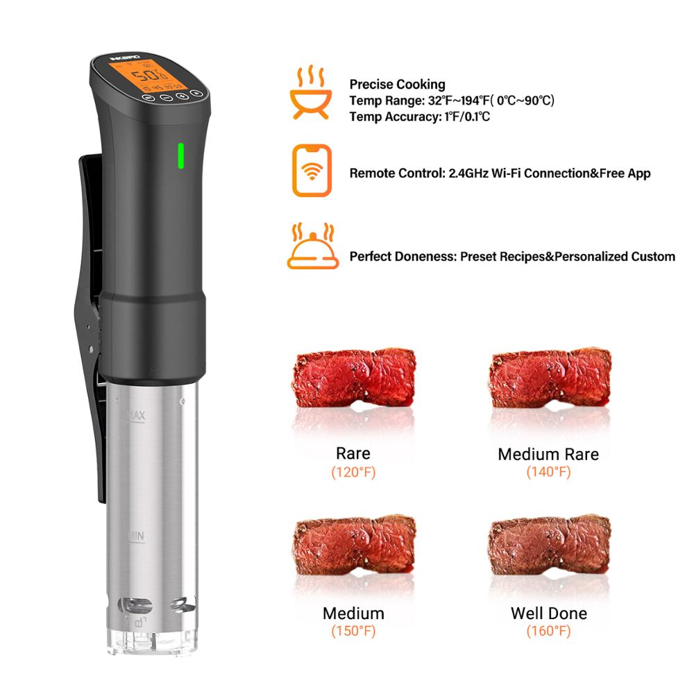 INKBIRD ISV-200W Wi-Fi Culinár - Digital Sous Vide Precision Cooker avaliação e preço