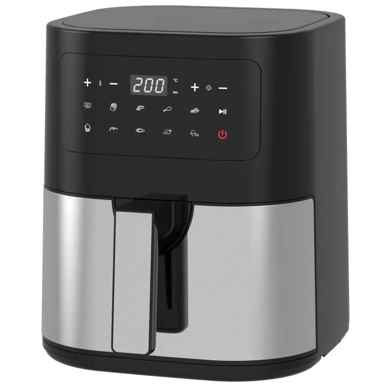 Mais novo 6l de aço inoxidável - Air Fryer Silicone Pot Liner avaliação e preço