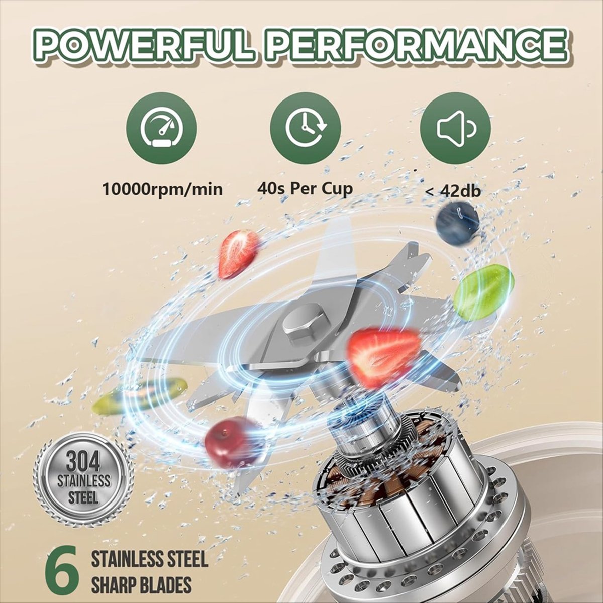 Copo Liquidificador Portátil 4 - Portable Blender Usb Rechargeable avaliação e preço