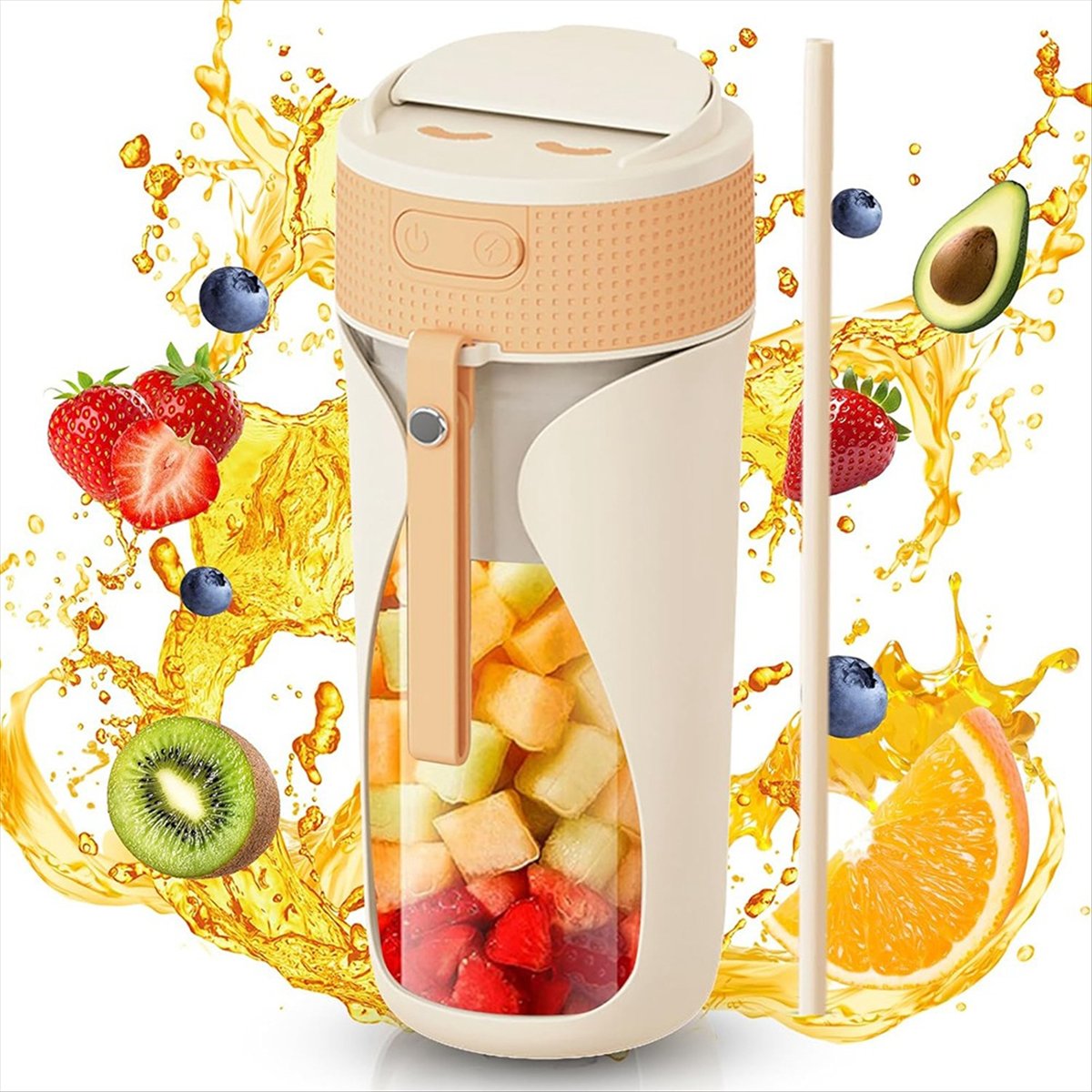 Copo Liquidificador Portátil 4 - Portable Blender Usb Rechargeable avaliação e preço