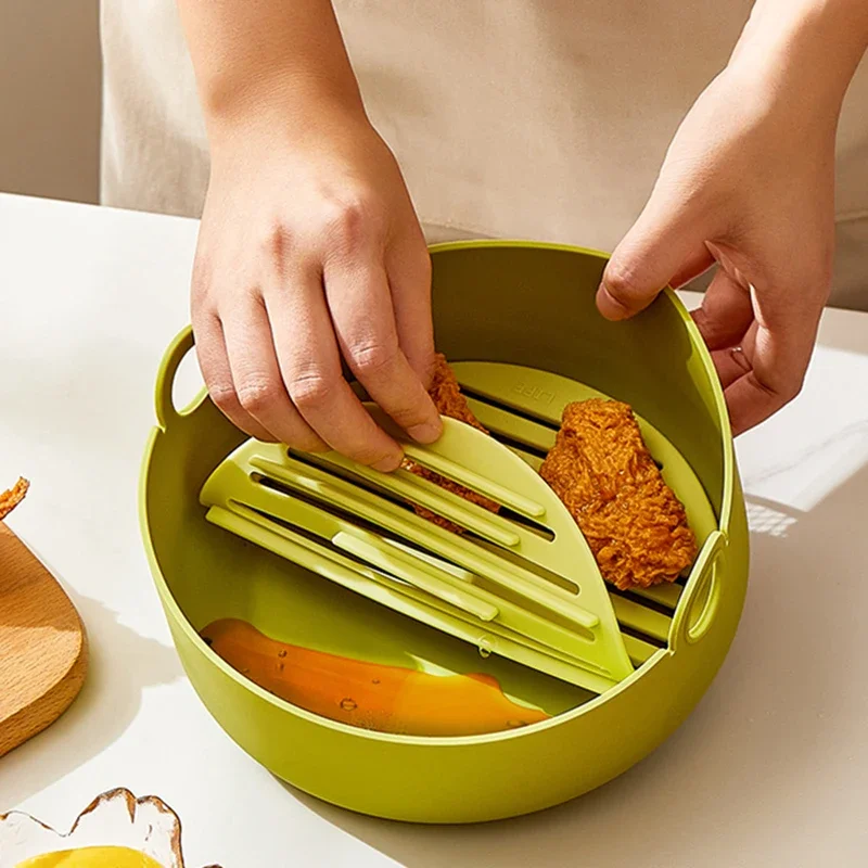 Forros redondos para fritadeir - Air Fryer Silicone Pot Liner avaliação e preço