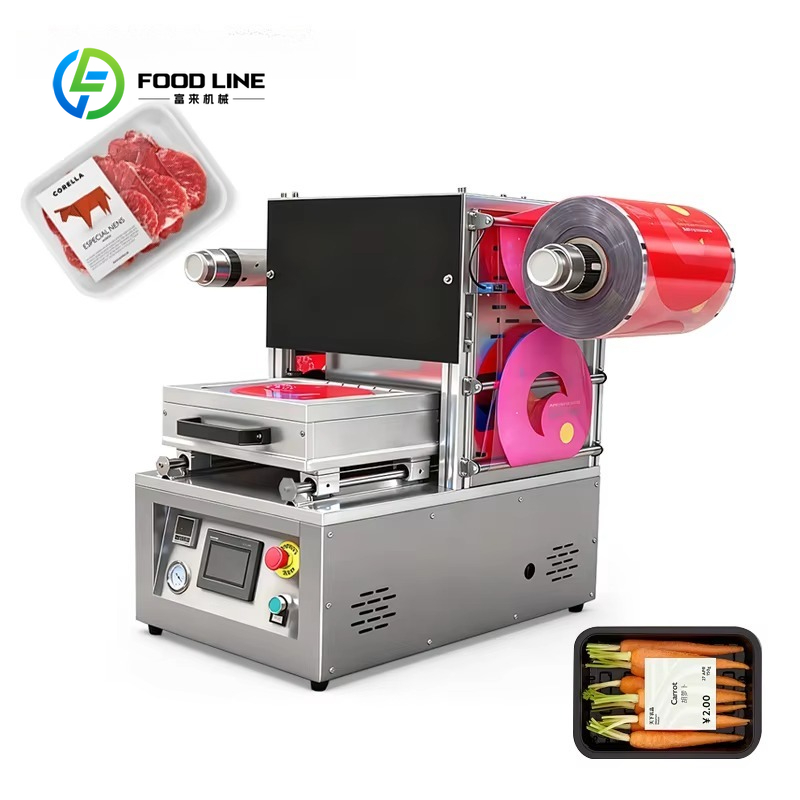 Máquina Seladora de Bandejas E - Food Vacuum Sealer Machine avaliação e preço