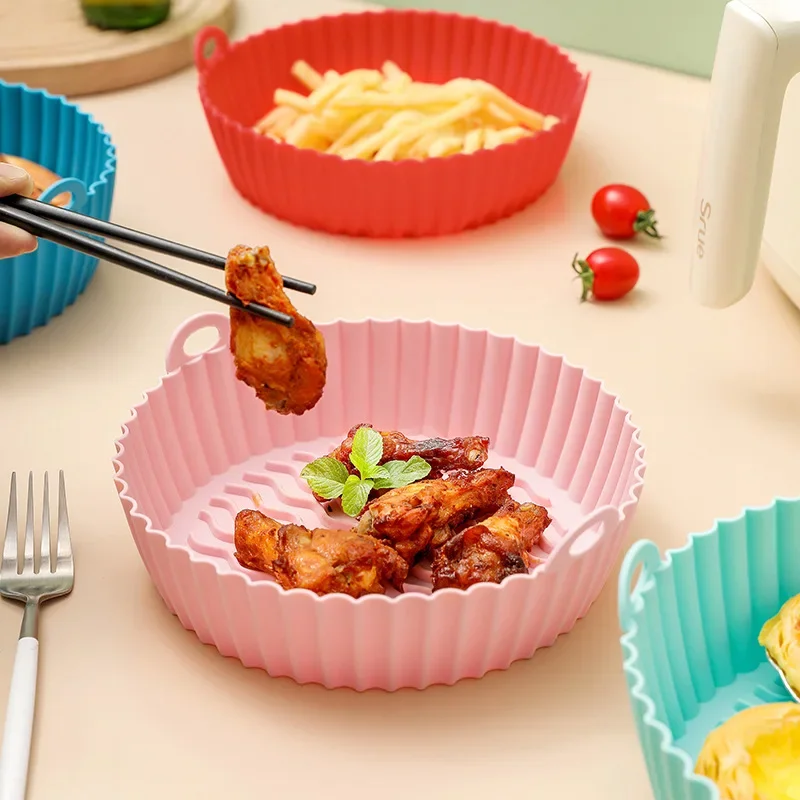Papel de Forno para Airfryer,  - Air Fryer Silicone Pot Liner avaliação e preço