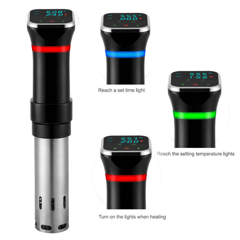 Portátil 1100w vácuo alimentos - Digital Sous Vide Precision Cooker avaliação e preço