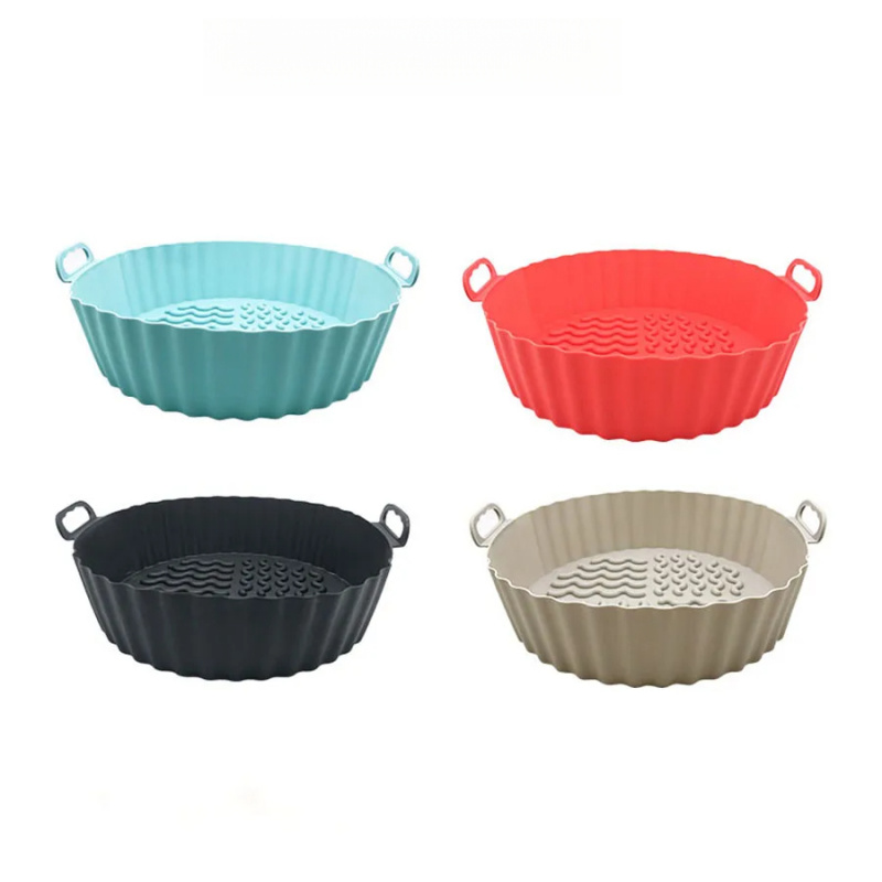 Fritadeira de ar forros de sil - Air Fryer Silicone Pot Liner avaliação e preço