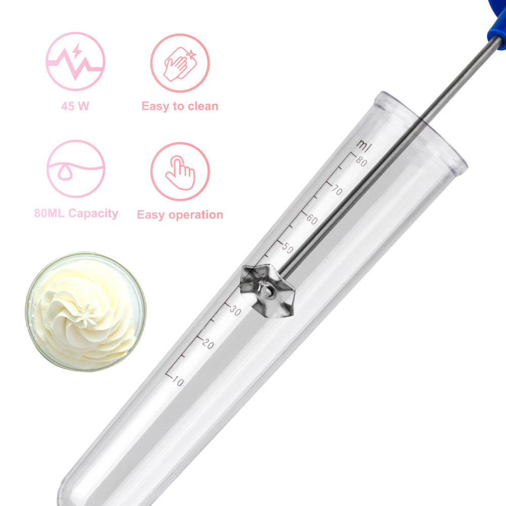 Novo Espumador de Leite Elétri - Electric Milk Frother Handheld avaliação e preço